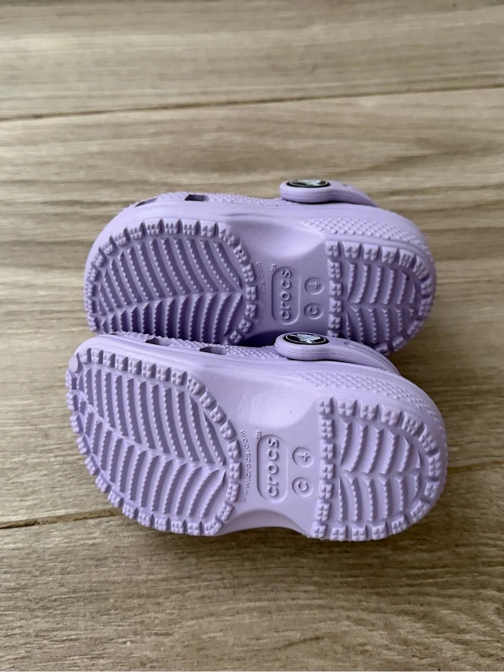 Lilac Baby crocs